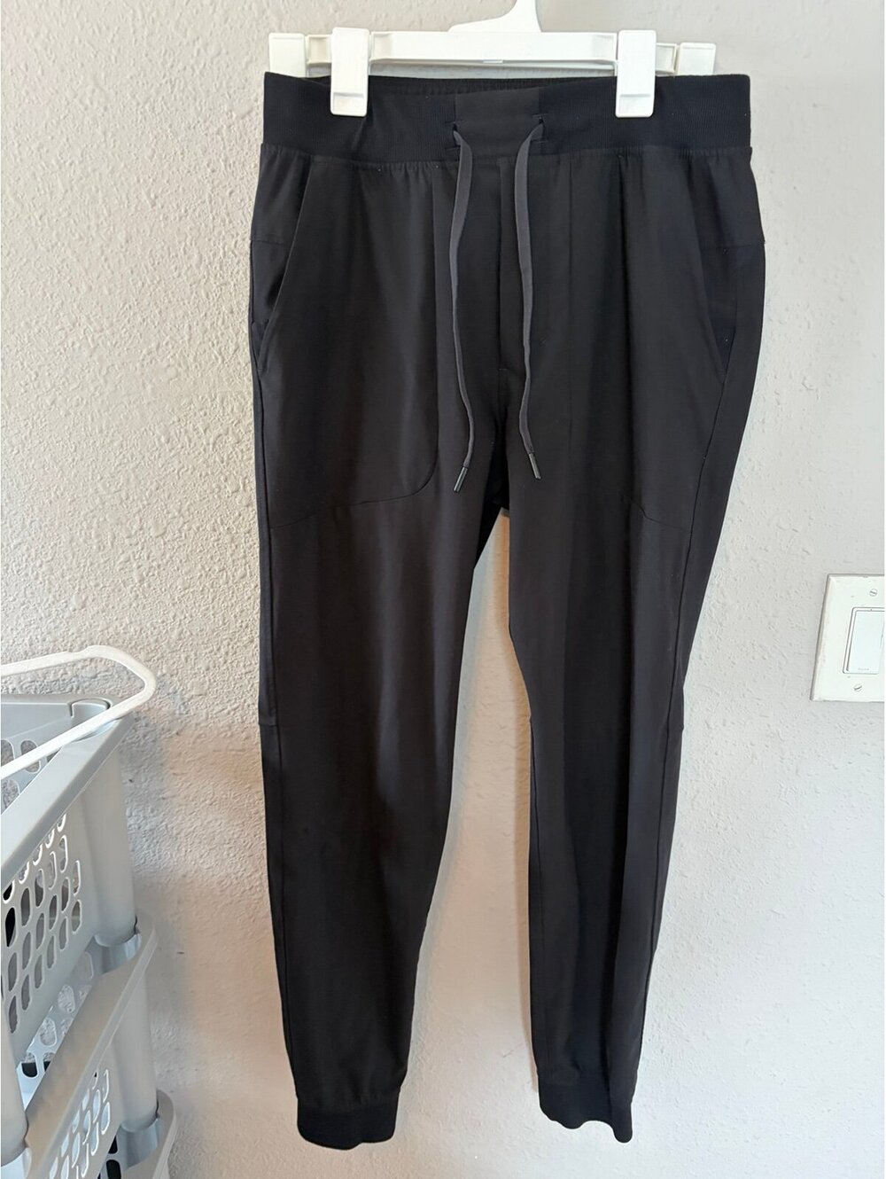 Men's Lululemon ABC Jogger Warpstreme Black 31in inseam size M